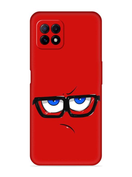 Rad Angry Face Embossed Soft Silicone Case for Oppo A73 Zapvi