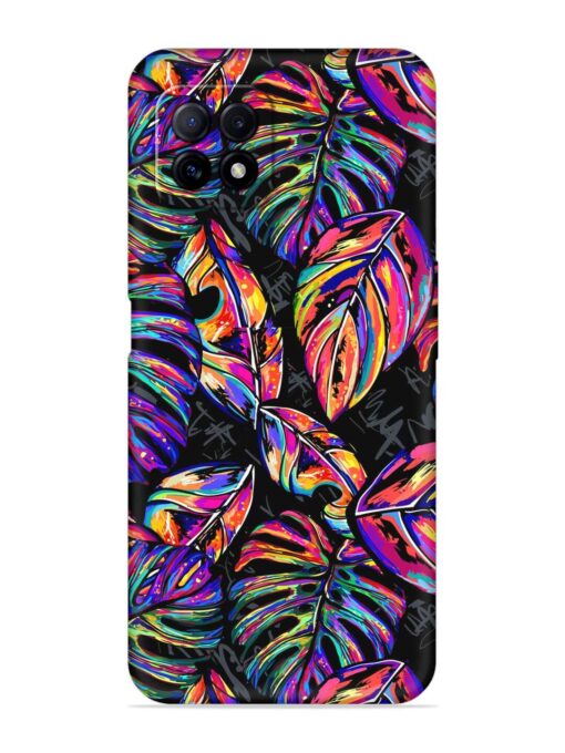 Tropical Seamless Vector Embossed Soft Silicone Case for Oppo A73 Zapvi