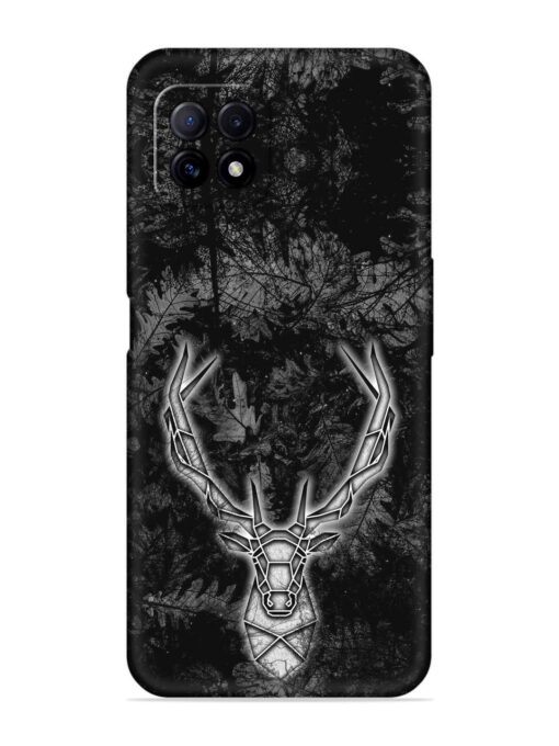 Ancient Deer Embossed Soft Silicone Case for Oppo A73 Zapvi