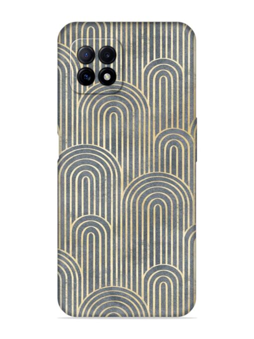 Art Deco Style Embossed Soft Silicone Case for Oppo A73 Zapvi