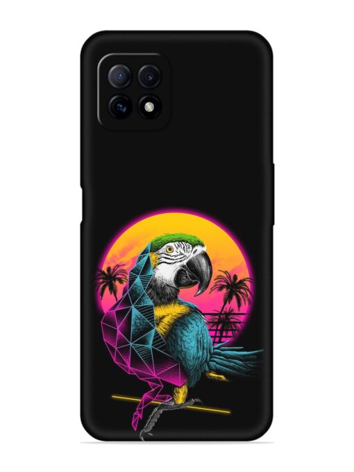 Rad Parrot Embossed Soft Silicone Case for Oppo A73 Zapvi