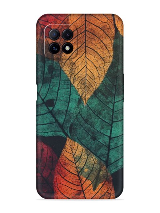 Leaves Artwork Embossed Soft Silicone Case for Oppo A73