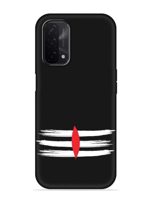 Mahadev Tilak Vector Embossed Soft Silicone Case for Oppo A74 (5G)