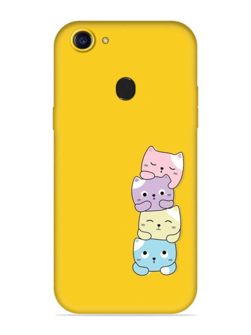 Cartoon Anime Embossed Soft Silicone Case for Oppo A75 Zapvi