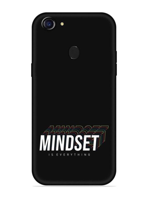 Mindset Everything Slogan Embossed Soft Silicone Case for Oppo A75