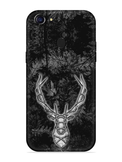 Ancient Deer Embossed Soft Silicone Case for Oppo A75 Zapvi