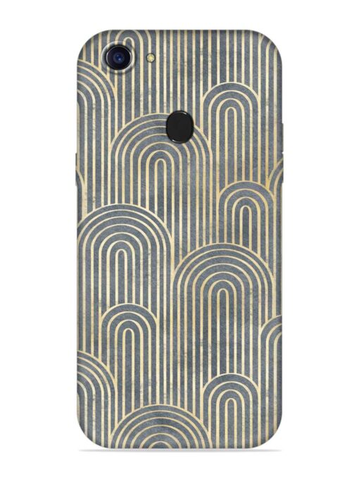 Art Deco Style Embossed Soft Silicone Case for Oppo A75 Zapvi