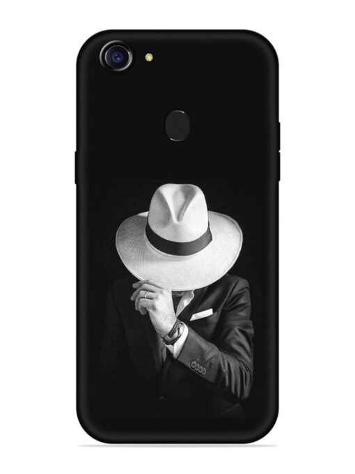 Men Under Hat Embossed Soft Silicone Case for Oppo A75 Zapvi