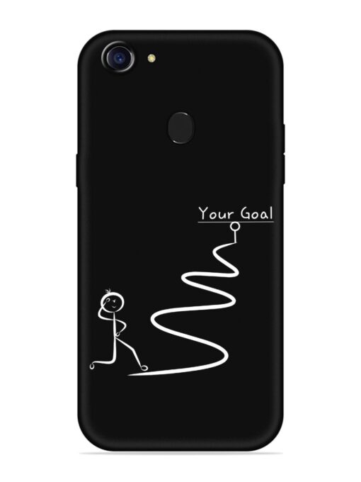 Your Goal Embossed Soft Silicone Case for Oppo A75