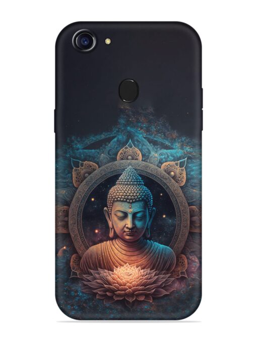 Gautam Buddha Embossed Soft Silicone Case for Oppo A75