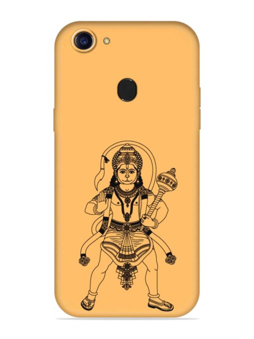 Indian God Hanuman Embossed Soft Silicone Case for Oppo A75S