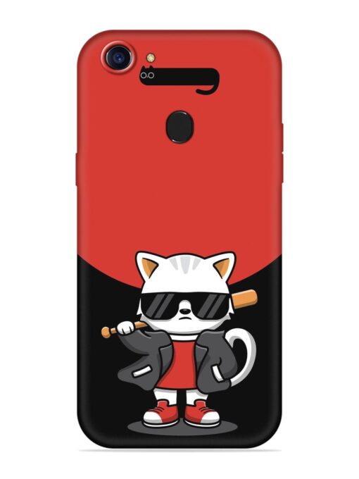 Cool Little Bear Cartoon Embossed Soft Silicone Case for Oppo A75S Zapvi