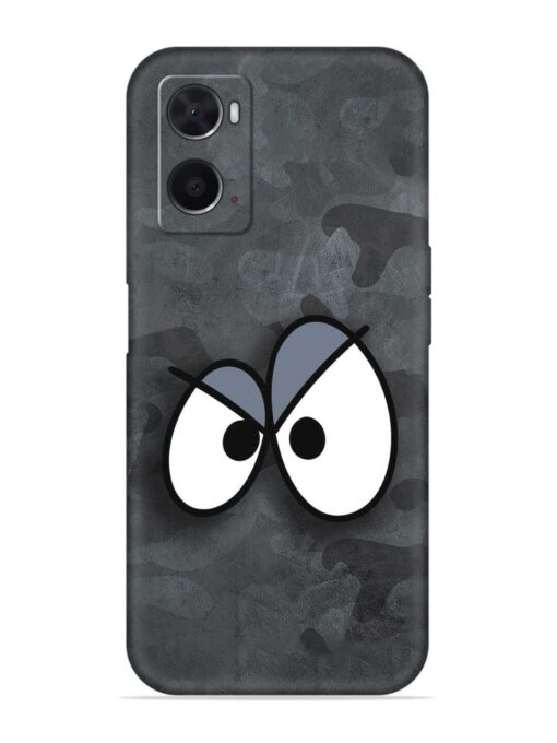 Big Eyes Night Mode Embossed Soft Silicone Case for Oppo A76