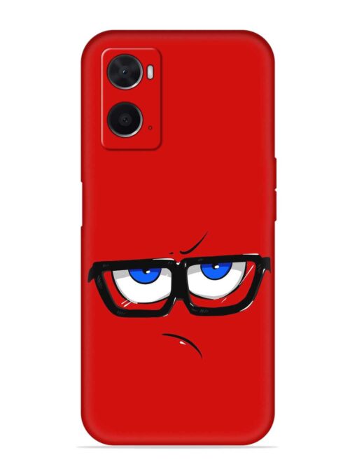 Rad Angry Face Embossed Soft Silicone Case for Oppo A76