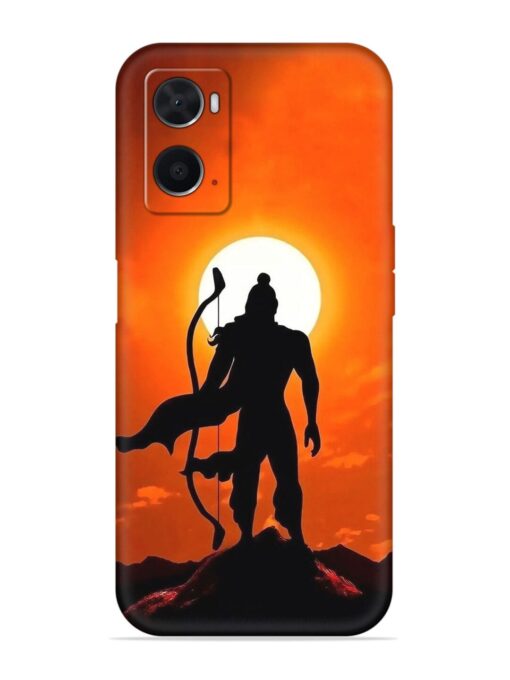 Shree Ram Embossed Soft Silicone Case for Oppo A76