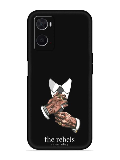 Rebels Slogan Man Embossed Soft Silicone Case for Oppo A76