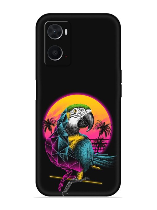 Rad Parrot Embossed Soft Silicone Case for Oppo A76