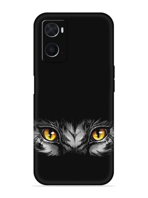 Scary Eye Embossed Soft Silicone Case for Oppo A76