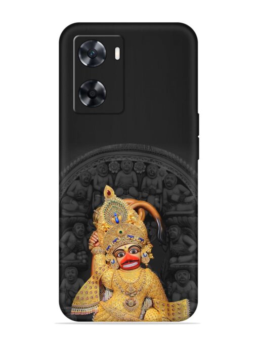 Indian Gold Hanuman Embossed Soft Silicone Case for Oppo A77