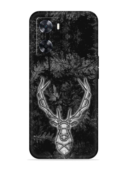 Ancient Deer Embossed Soft Silicone Case for Oppo A77