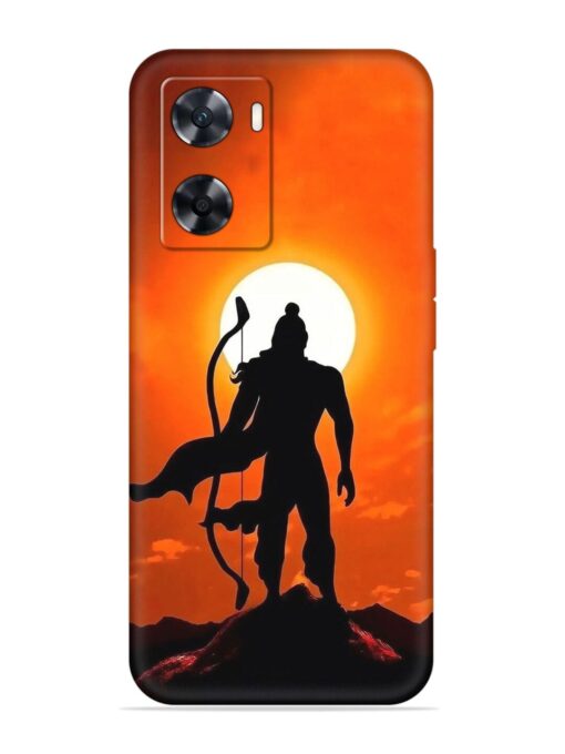 Shree Ram Embossed Soft Silicone Case for Oppo A77S Zapvi