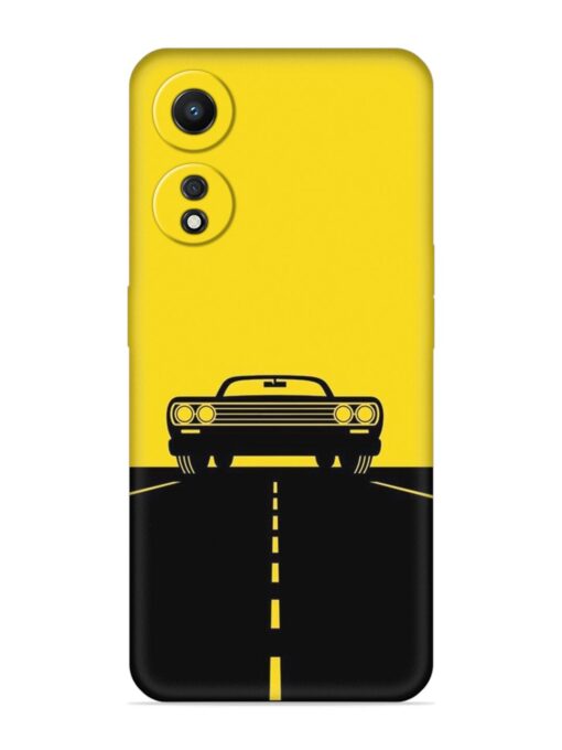 Classic Car Embossed Soft Silicone Case for Oppo A78 (5G)