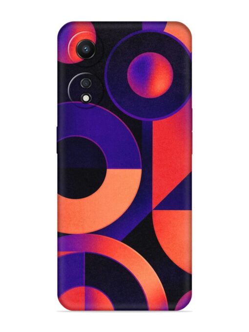 Bauhaus Embossed Soft Silicone Case for Oppo A78 (5G)