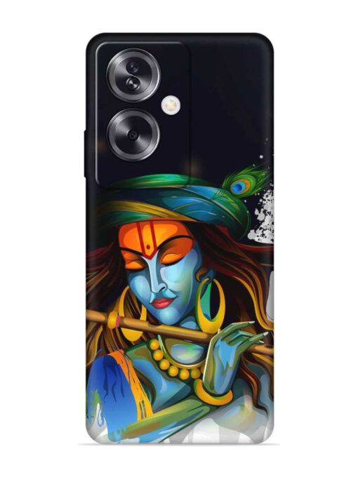 Krishna Art Embossed Soft Silicone Case for Oppo A79 (5G)