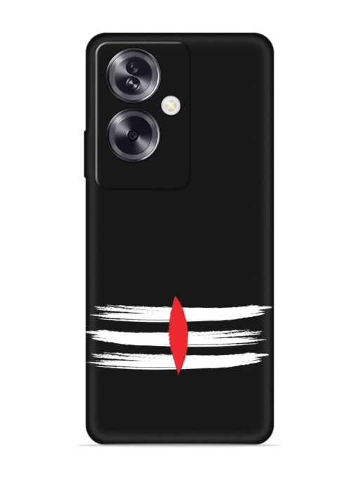 Mahadev Tilak Vector Embossed Soft Silicone Case for Oppo A79 (5G)