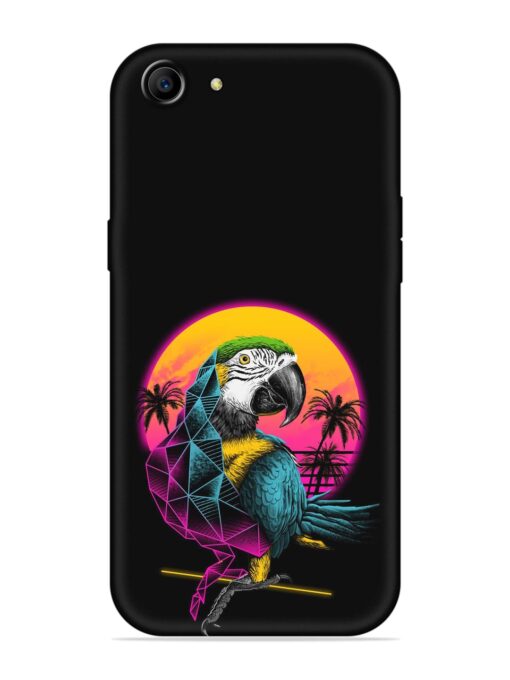 Rad Parrot Embossed Soft Silicone Case for Oppo A83