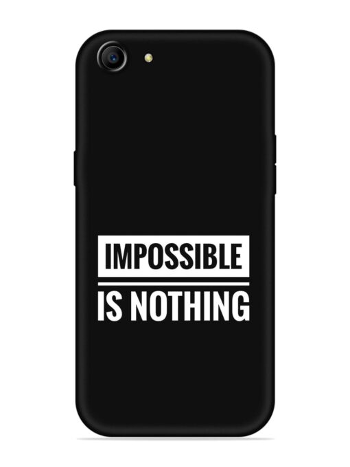 Impossible Is Nothing Embossed Soft Silicone Case for Oppo A83