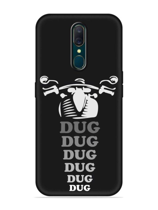 Dug Dug Dug Embossed Soft Silicone Case for Oppo A9 Zapvi