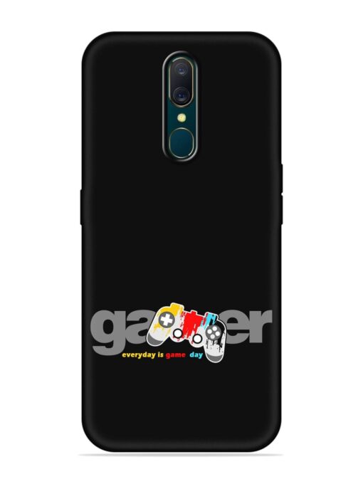 Gamer Everyday Game Embossed Soft Silicone Case for Oppo A9 Zapvi