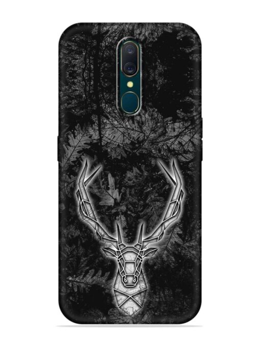 Ancient Deer Embossed Soft Silicone Case for Oppo A9 Zapvi