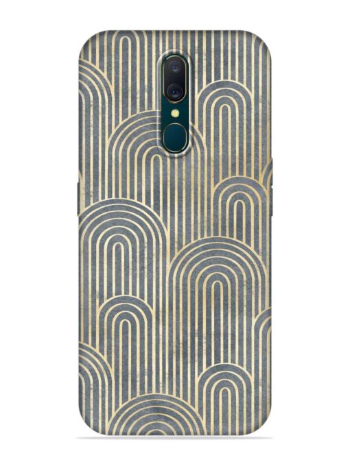 Art Deco Style Embossed Soft Silicone Case for Oppo A9 Zapvi