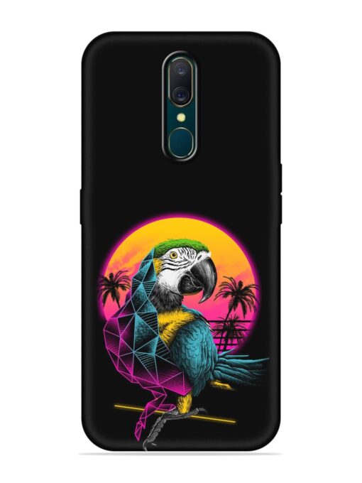 Rad Parrot Embossed Soft Silicone Case for Oppo A9 Zapvi