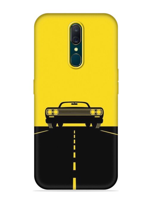 Classic Car Embossed Soft Silicone Case for Oppo A9 Zapvi