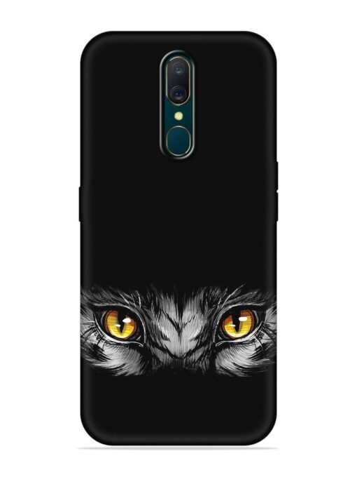 Scary Eye Embossed Soft Silicone Case for Oppo A9 Zapvi