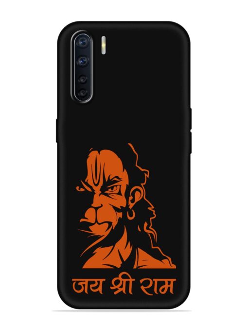 Angry Hanuman Embossed Soft Silicone Case for Oppo A91 Zapvi