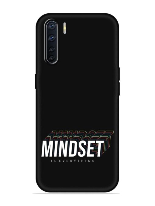 Mindset Everything Slogan Embossed Soft Silicone Case for Oppo A91