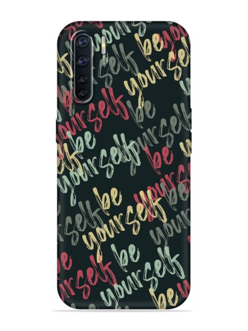 Yourself Seamless Embossed Soft Silicone Case for Oppo A91