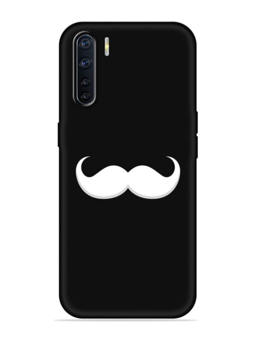 Mustache Vector Embossed Soft Silicone Case for Oppo A91