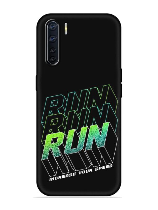 Run Embossed Soft Silicone Case for Oppo A91