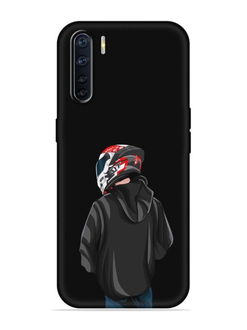 Motorcycle Rider Embossed Soft Silicone Case for Oppo A91