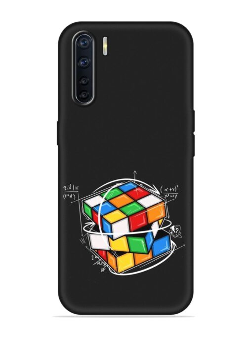 Cubik Vector Embossed Soft Silicone Case for Oppo A91