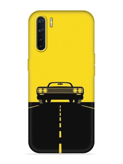 Classic Car Embossed Soft Silicone Case for Oppo A91 Zapvi