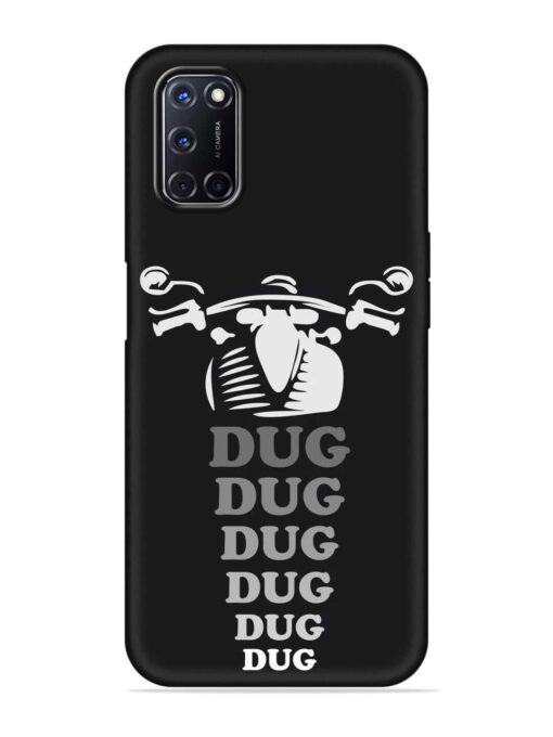 Dug Dug Dug Embossed Soft Silicone Case for Oppo A92