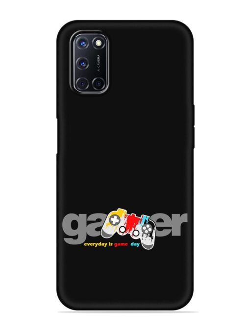 Gamer Everyday Game Embossed Soft Silicone Case for Oppo A92 Zapvi