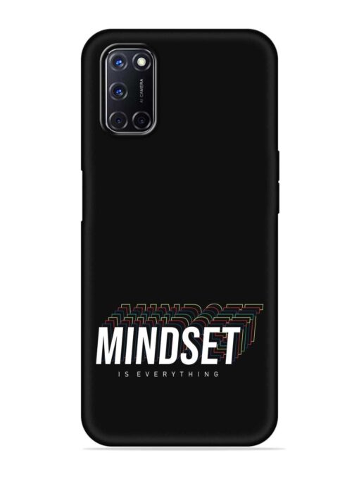 Mindset Everything Slogan Embossed Soft Silicone Case for Oppo A92 Zapvi