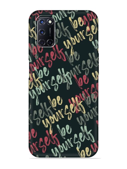 Yourself Seamless Embossed Soft Silicone Case for Oppo A92